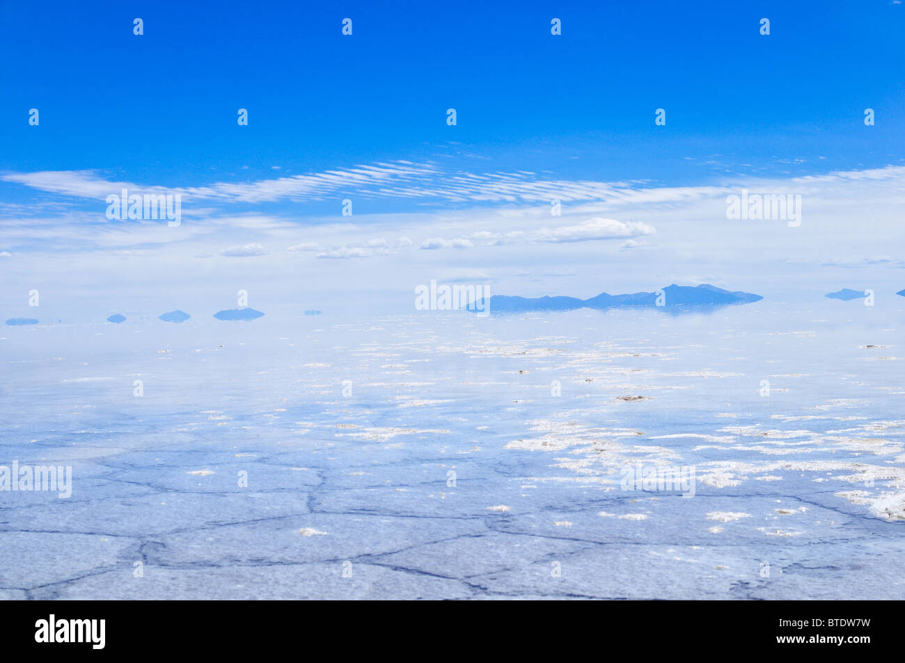 D'Uyuni, Boliva Banque D'Images