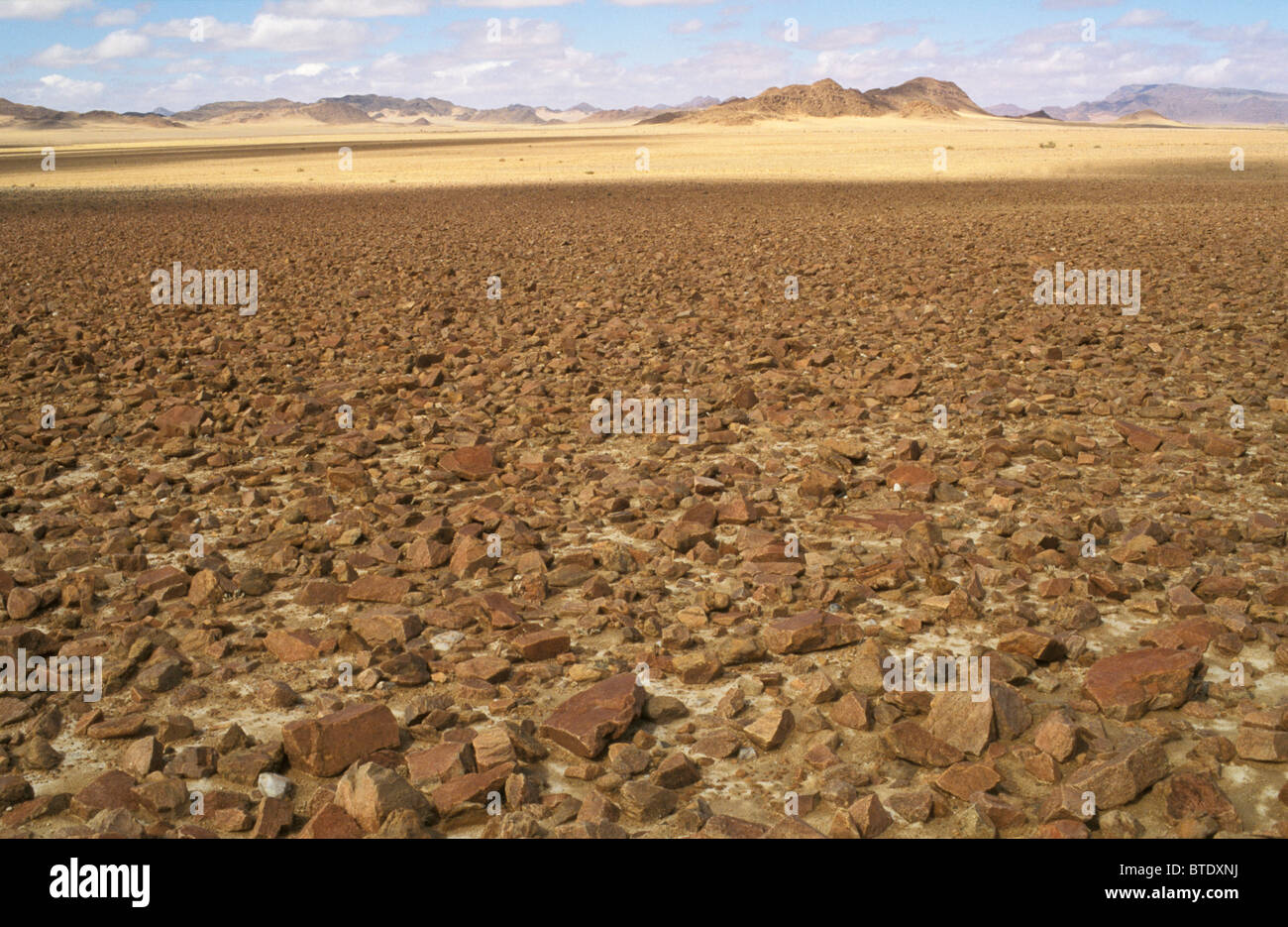Un éperon, aride, désert paysage Banque D'Images
