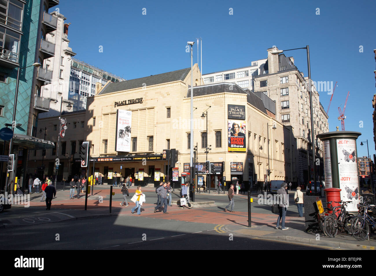 Palace Theatre à Manchester, UK Banque D'Images