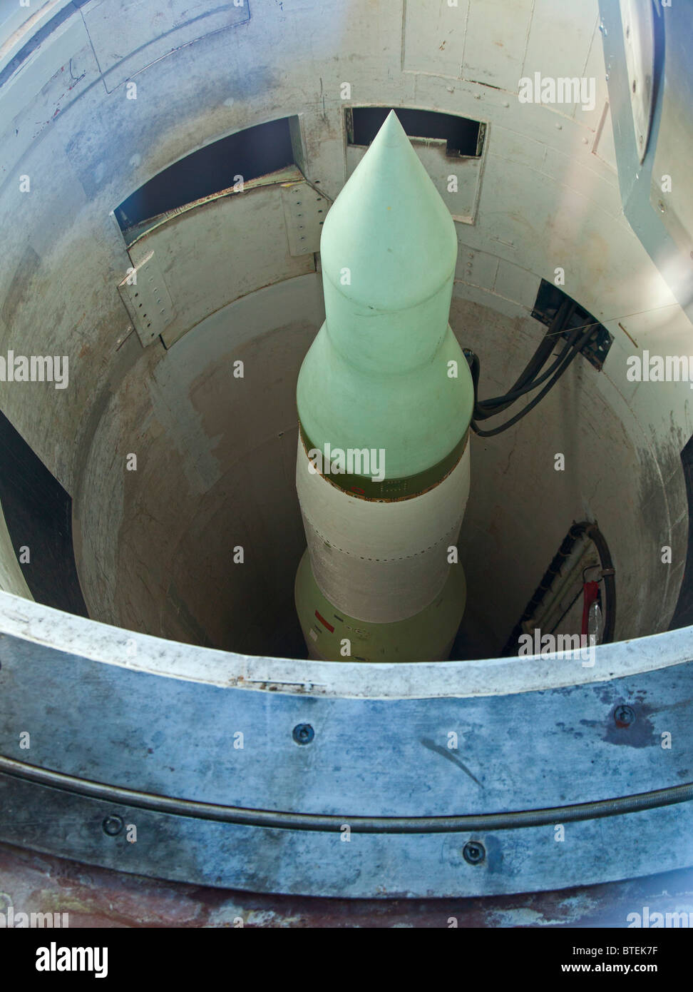 Site Historique National Minuteman Missile Banque D'Images