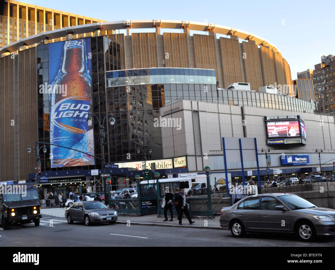 Le Madison Square Garden de New York City Banque D'Images