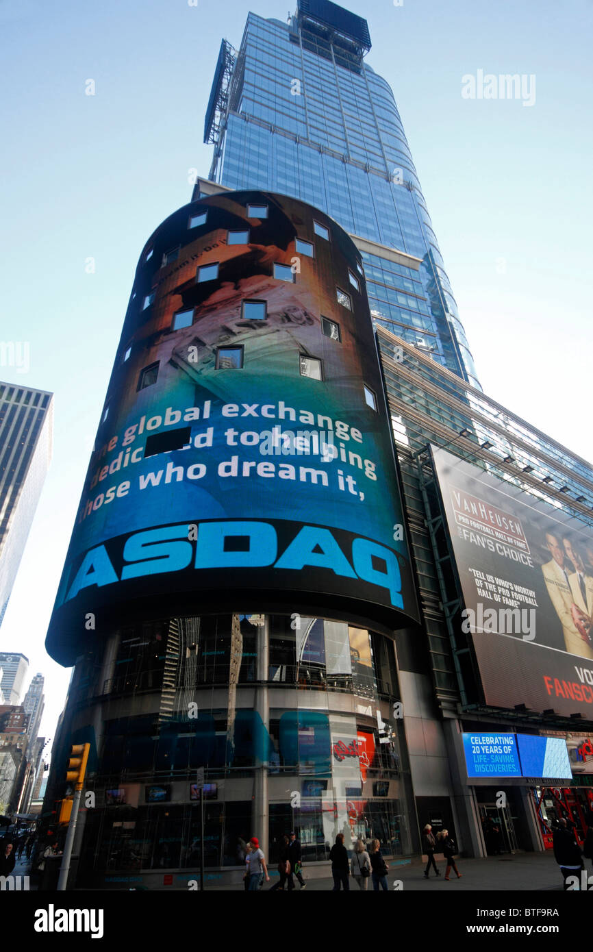 Times Square, New York City Banque D'Images Times Square, New York City Banque D'Images