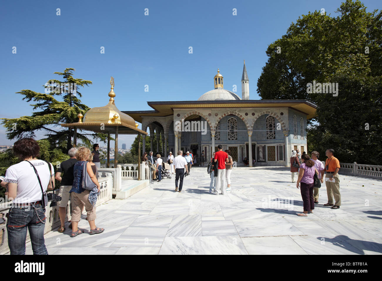 Le palais de Topkapi à Istanbul et Bagdad pavillons Iftariye Banque D'Images