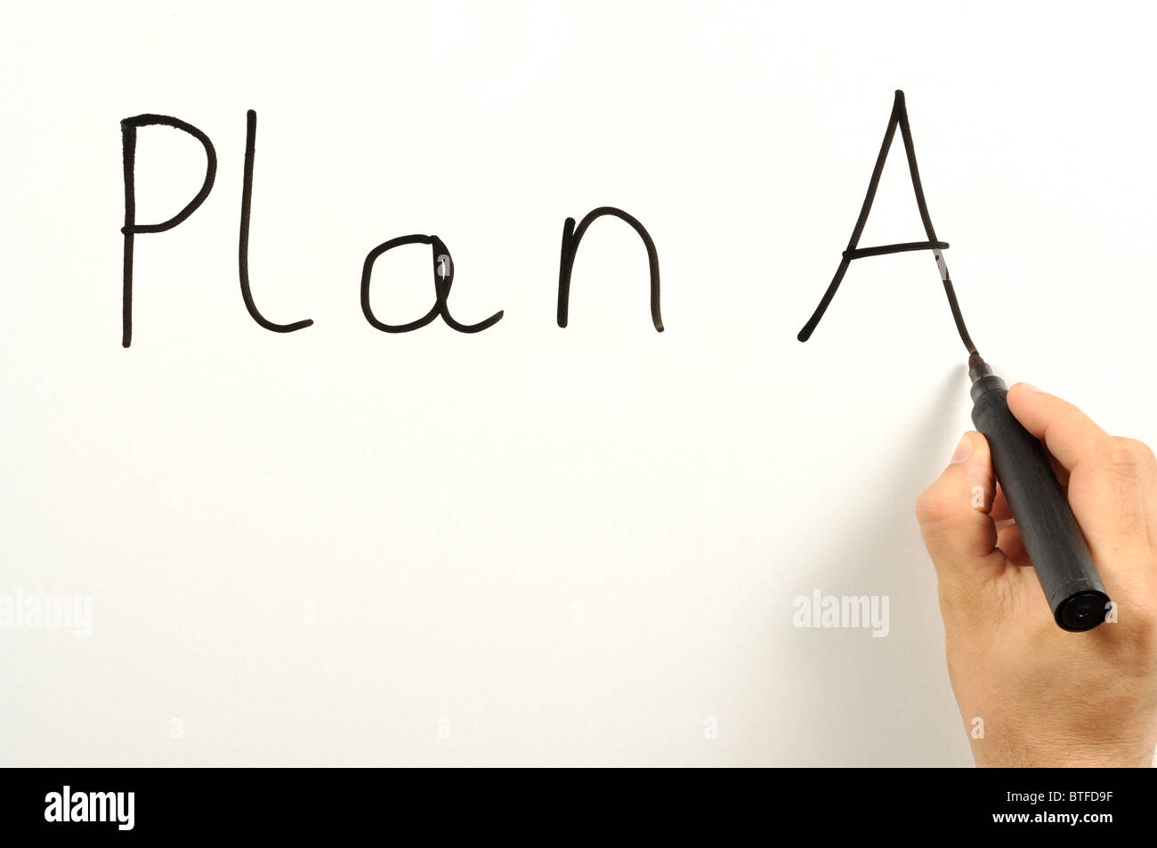 Plan A Banque D'Images