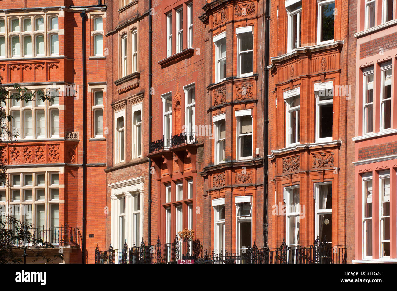 Premier immobilier sur Pont Street Mews à Knightsbridge, Londres Banque D'Images