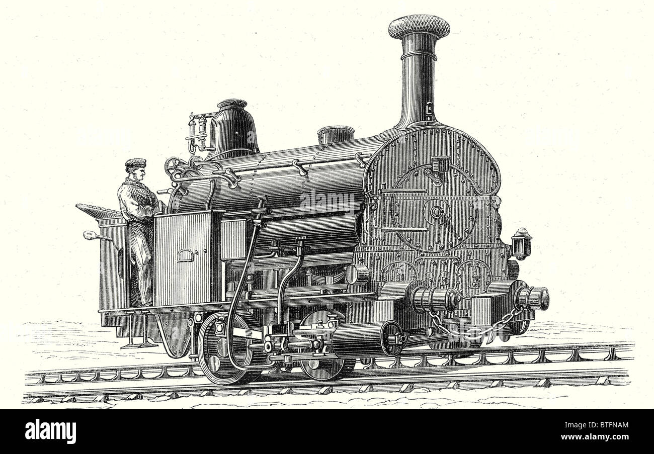 La locomotive de Fell's 'Rail' Central Railway Banque D'Images