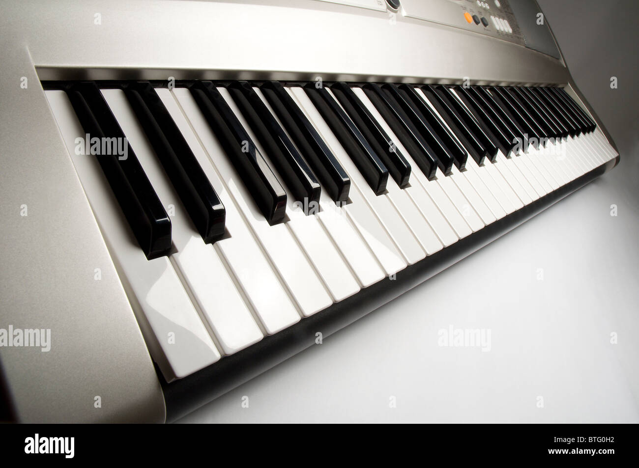 Touches de piano Banque D'Images