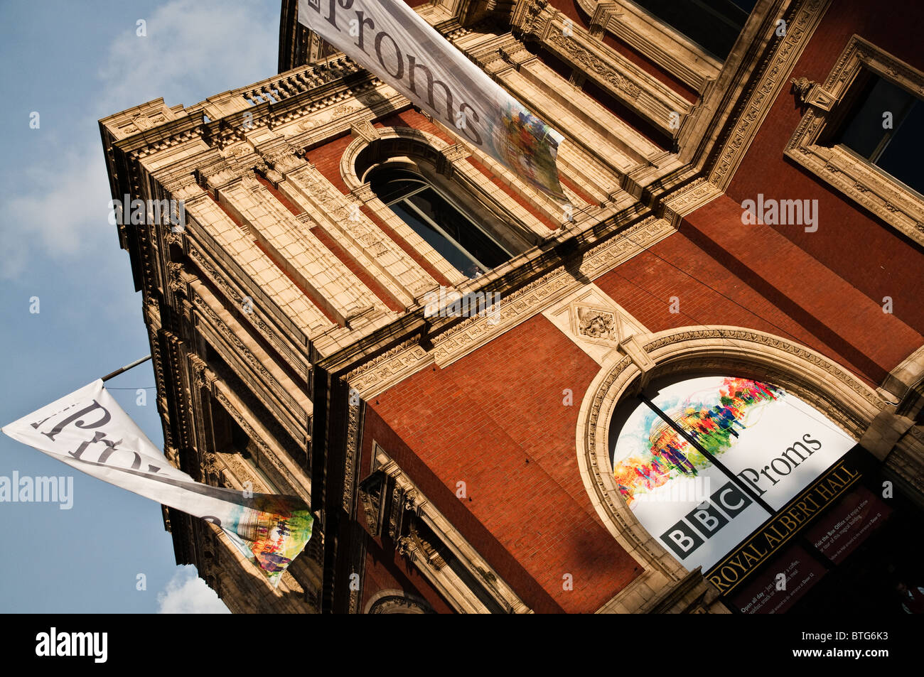 Royal Albert Hall au cours de la BBC Proms Banque D'Images