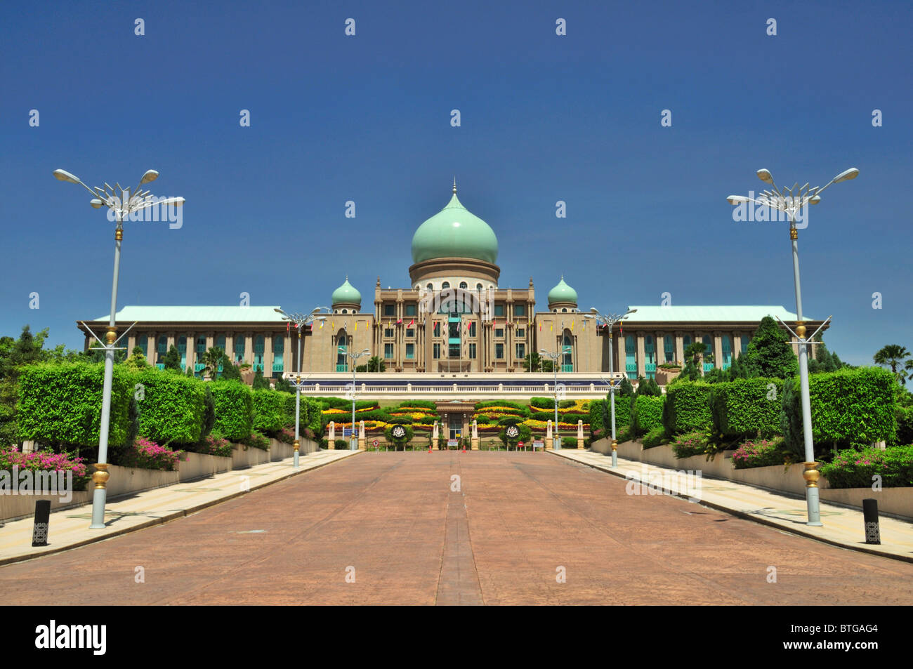 Palais islamique à Putrajaya de Malaisie Banque D'Images