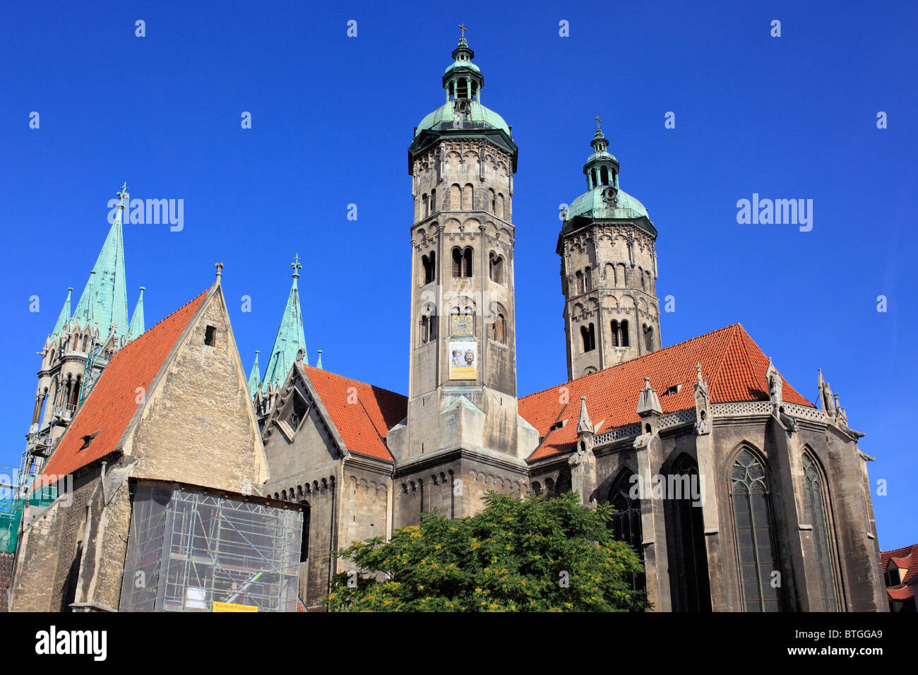 Cathédrale, Naumburg, Saxe-Anhalt, Allemagne Banque D'Images