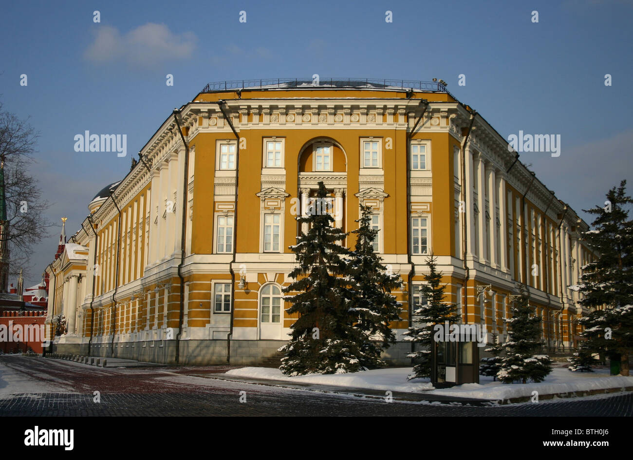 Bureau du président Poutine au Kremlin, Moscou, Russie Banque D'Images