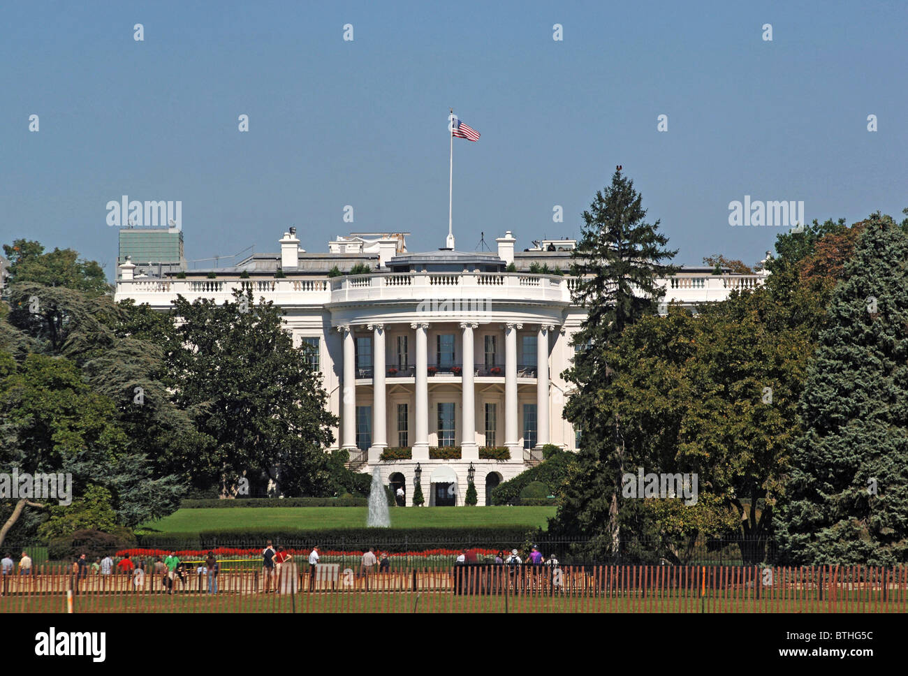 La Maison Blanche, Washington D.C., États-Unis Banque D'Images