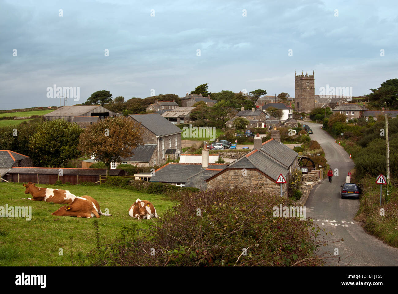 Zennor, Cornwall Banque D'Images