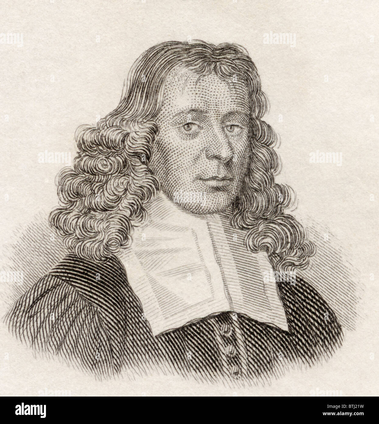 James Gregory, 1638 - 1675. Également orthographié Gregorie. Mathématicien et astronome écossais. Banque D'Images