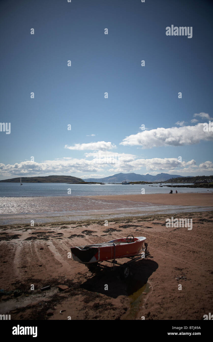 Front de Millport, Isle de l'Ayrshire, Ecosse (Cumbrae), Banque D'Images