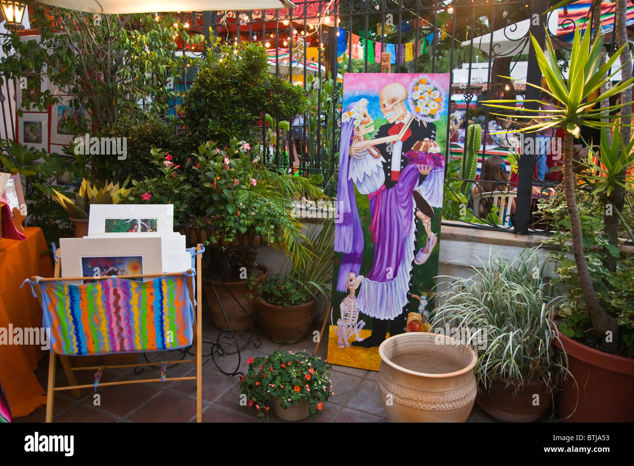 Biens mexicains pour la vente à l'ancien marché de la ville - SAN DIEGO, Californie Banque D'Images