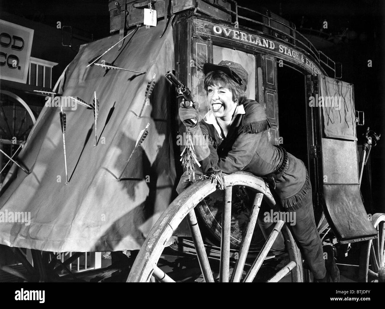 Carol Burnett stars dans le rôle-titre de la 90-minute Calamity Jane. Banque D'Images