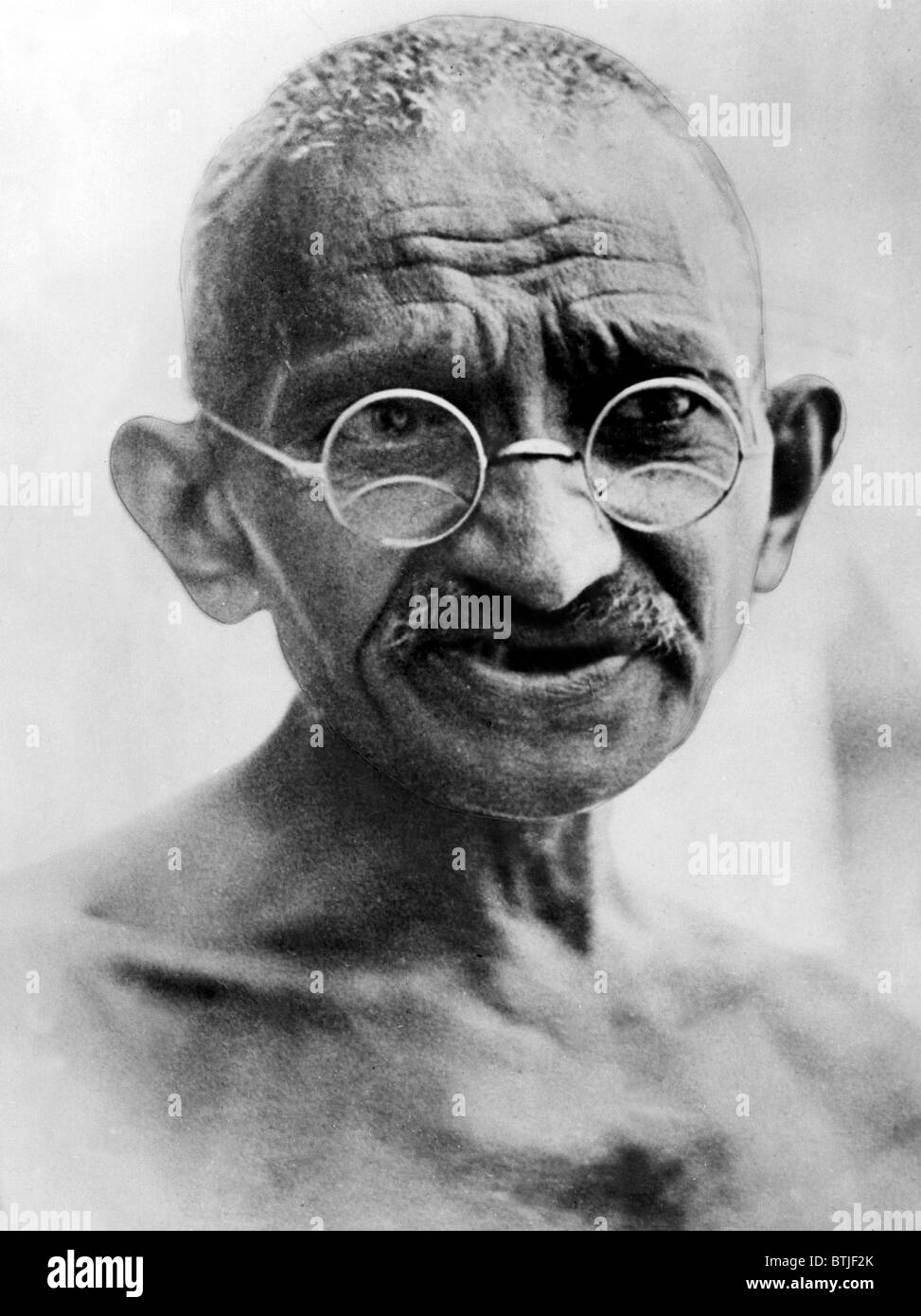 Le Mahatma Gandhi en 1931. Banque D'Images