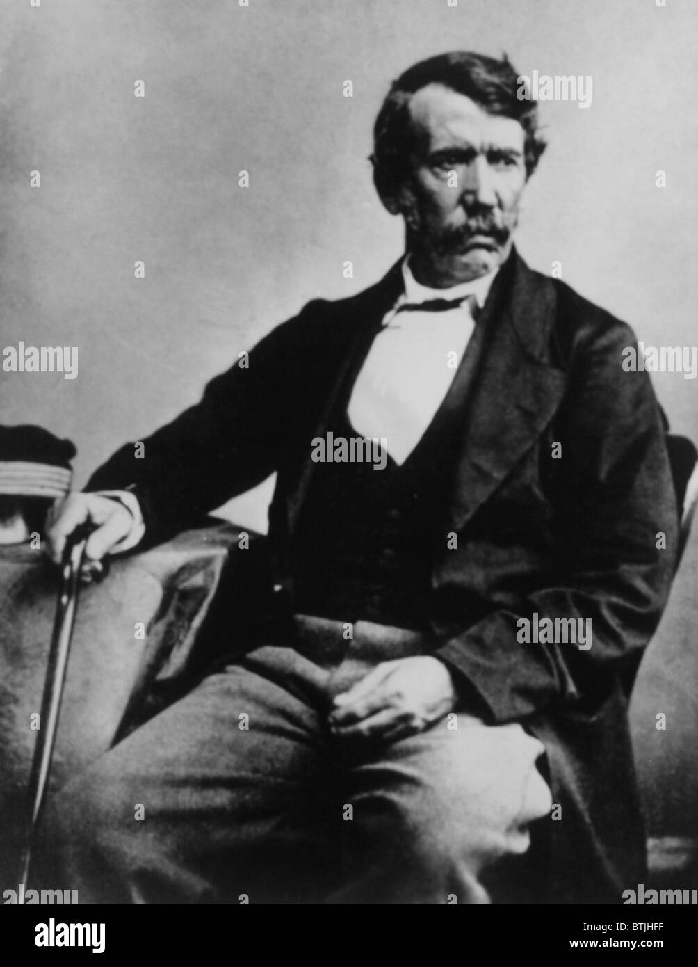 David Livingstone, (1813-1873), missionnaire et explorateur écossais en Afrique), ch. Années 1850. Banque D'Images