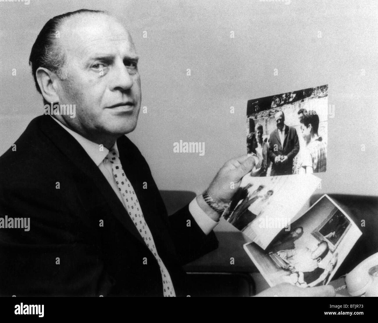 Oskar Schindler, Francfort, Allemagne, 1963 Banque D'Images