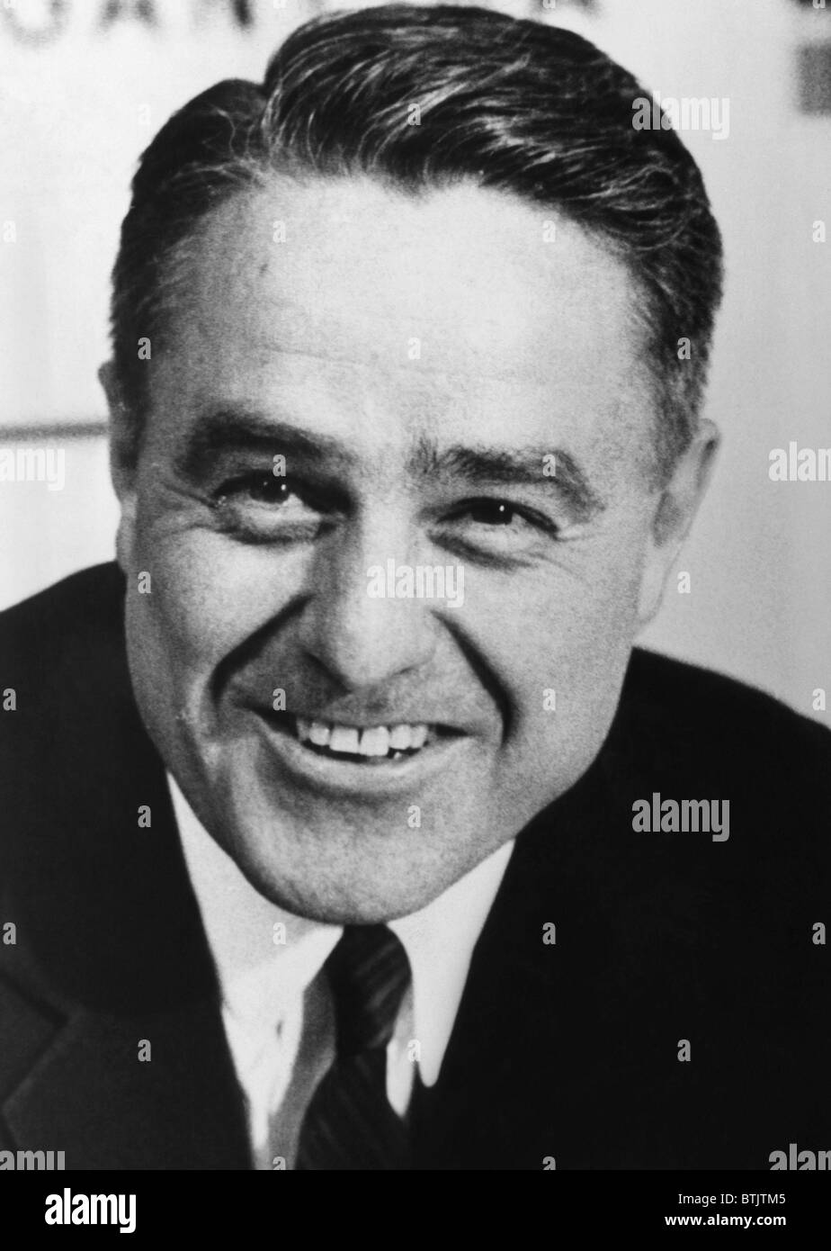 Homme politique américain et militant Sargent Shriver, ch. Années 1960. Banque D'Images