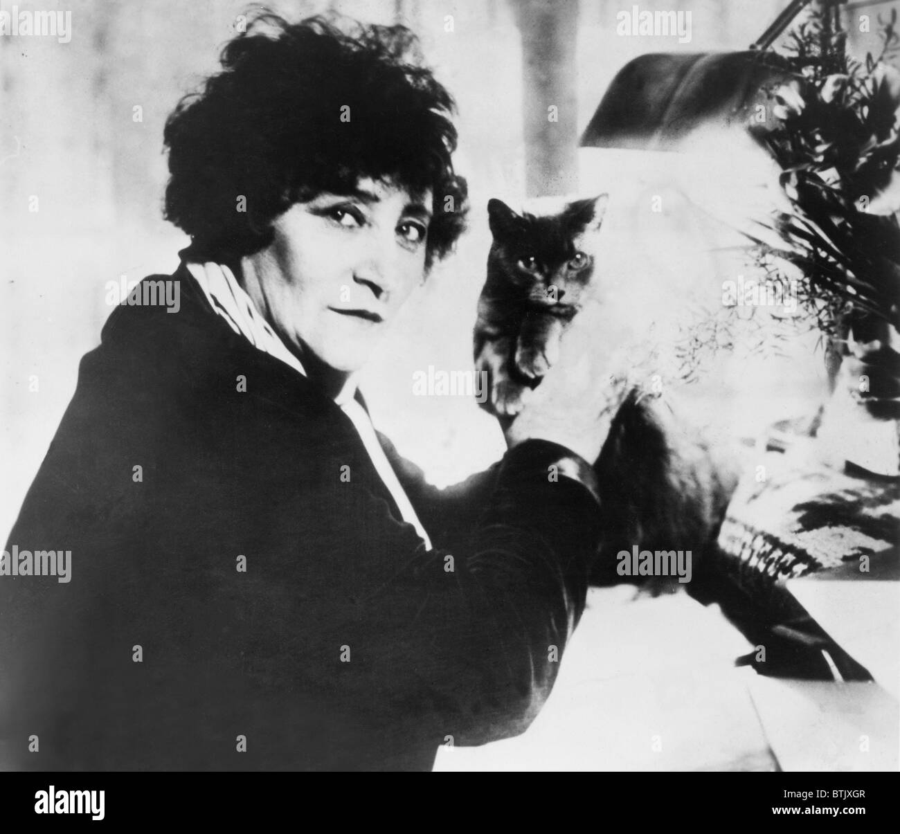 Colette (1873-1954) comme le plus honoré femme écrivain français de la première moitié du 20e siècle. 1932. Banque D'Images