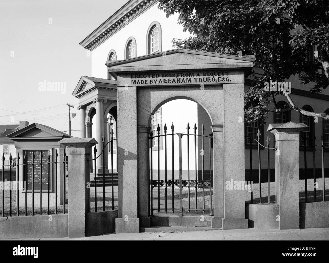 Touro Synagogue, Newport, RI Photo de Jack Boucher, Juin, 1971 Banque D'Images