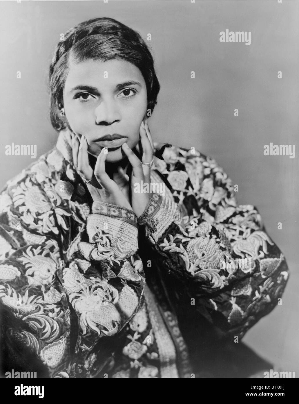 Marian Anderson (1897-1993), cantatrice Afro-américains en 1937, dont les performances sont limitées par le racisme et la ségrégation. Banque D'Images