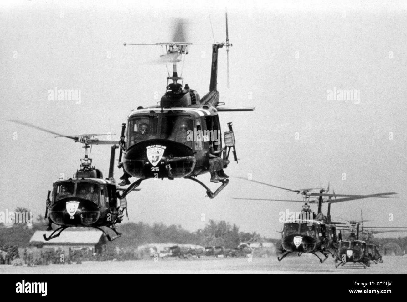 Des hélicoptères maritimes, Vietnam, 1967. Banque D'Images