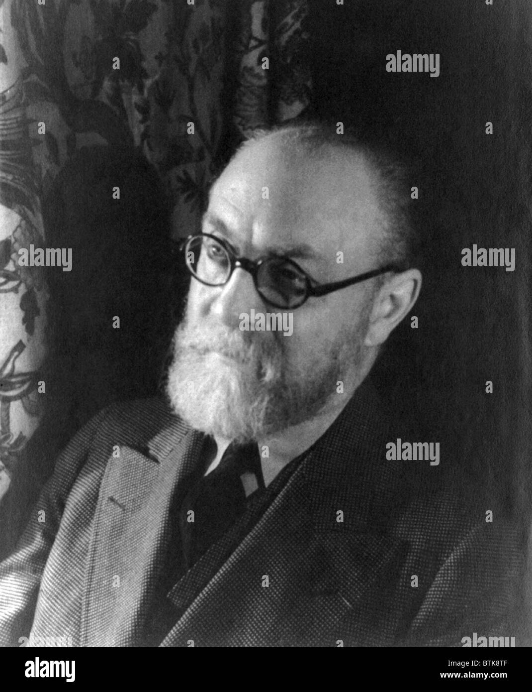 Henri Matisse (1869-1954), peintre français, l'un des plus importants artistes modernes, créé les bases de 20e siècle expression couleur et abstraction. 1933 portrait par Carl Van Vechten. Banque D'Images