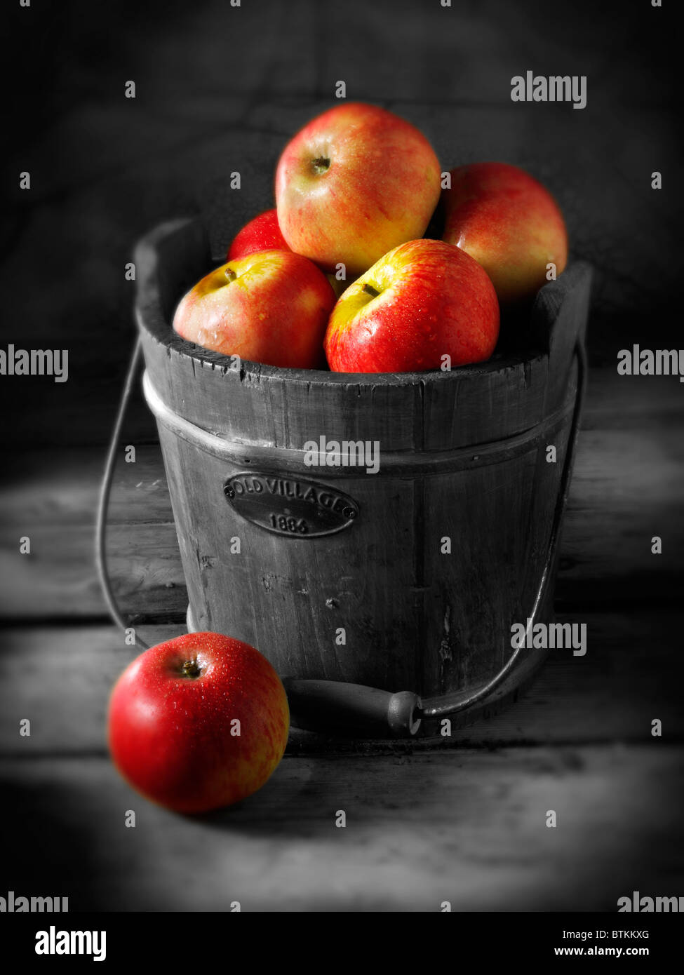 Fresh apple Découverte Banque D'Images
