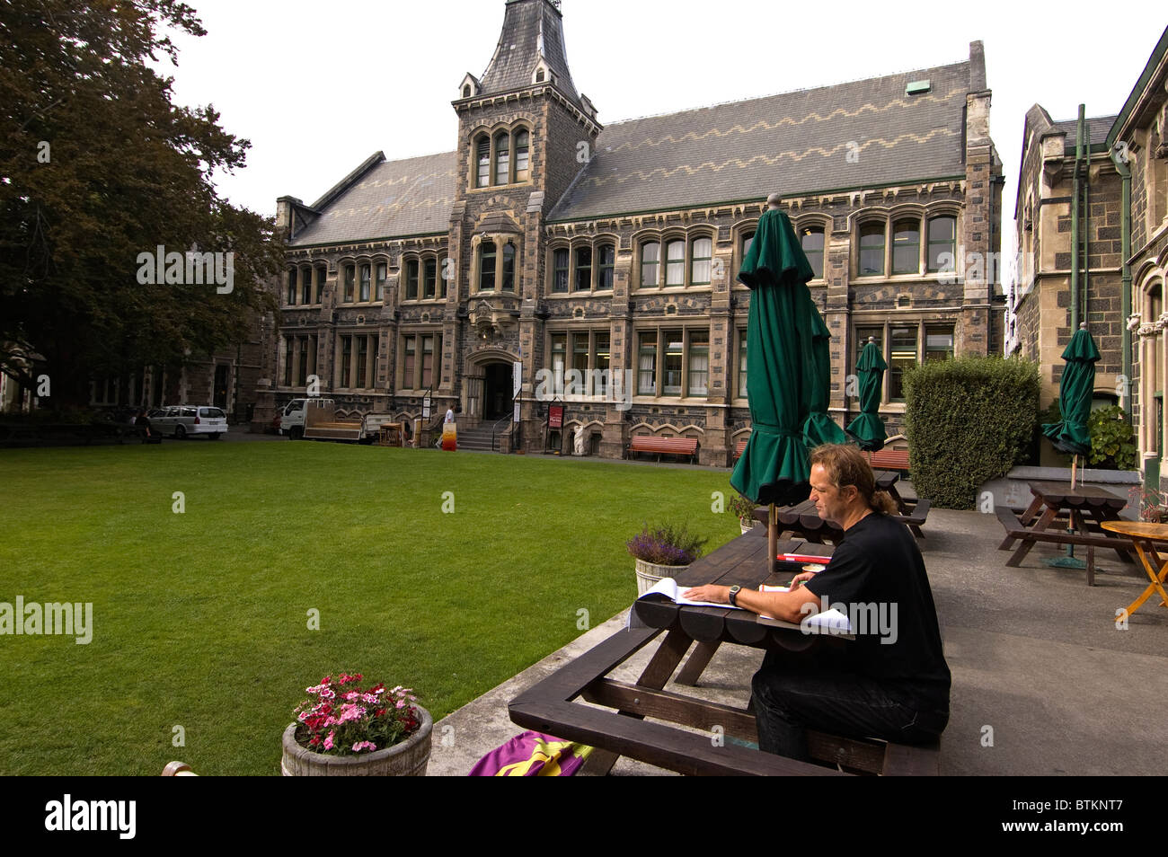 L'île du Sud Nouvelle-zélande Christchurch Canterbury College Arts Centre Banque D'Images