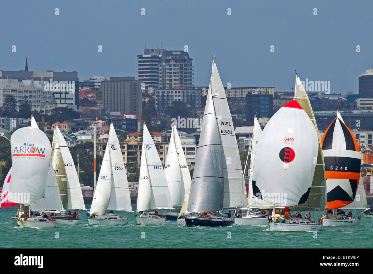 L'ensemble HSBC Premier Coastal Classic yacht race Banque D'Images