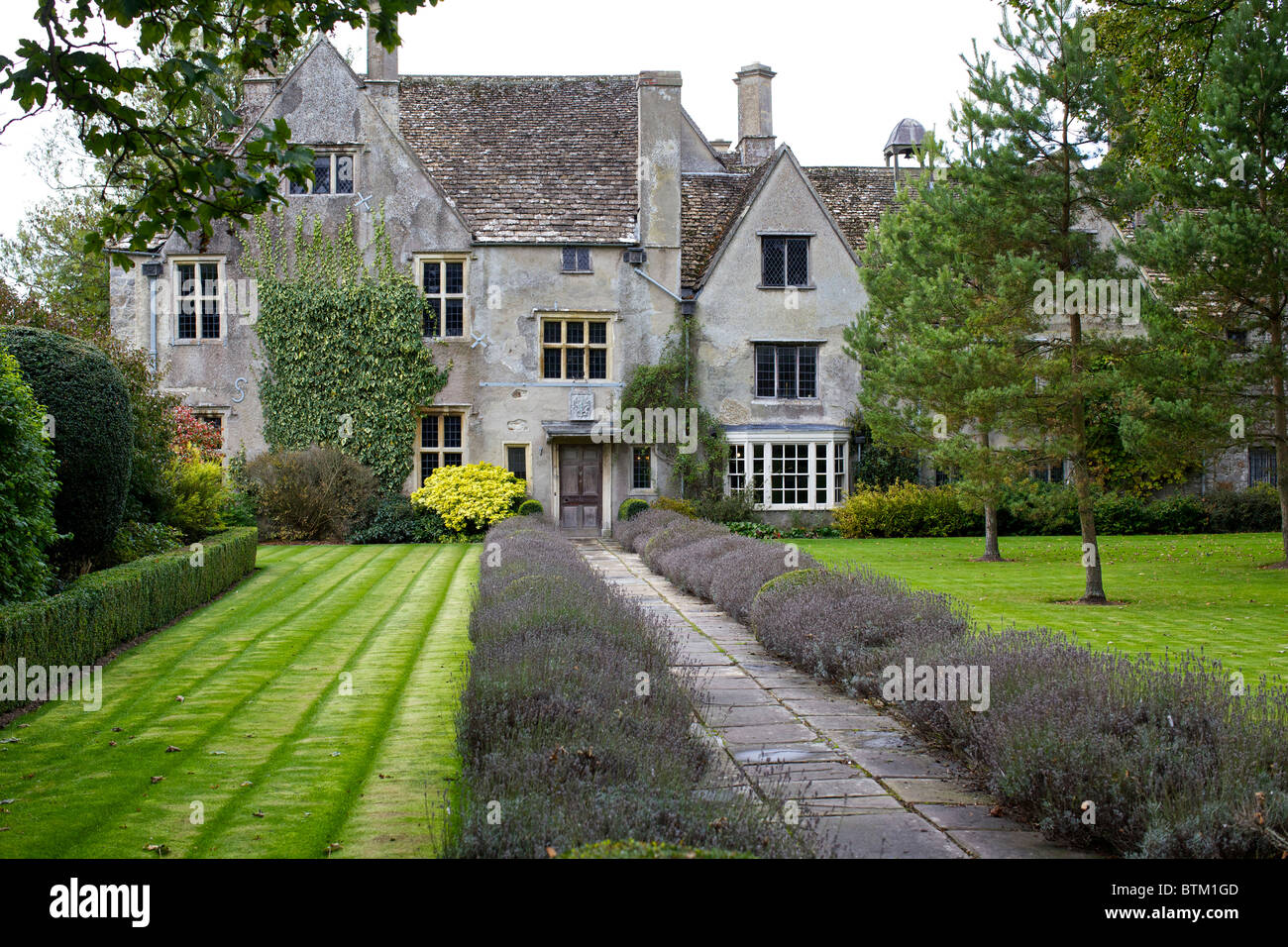 Avebury Manor et le jardin Banque D'Images