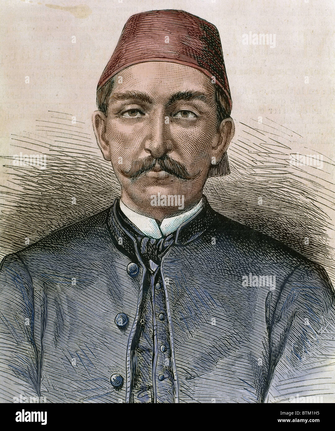 Abdul Hamid II (1842-1918). Sultan de l'Empire ottoman (1876-1909). Banque D'Images