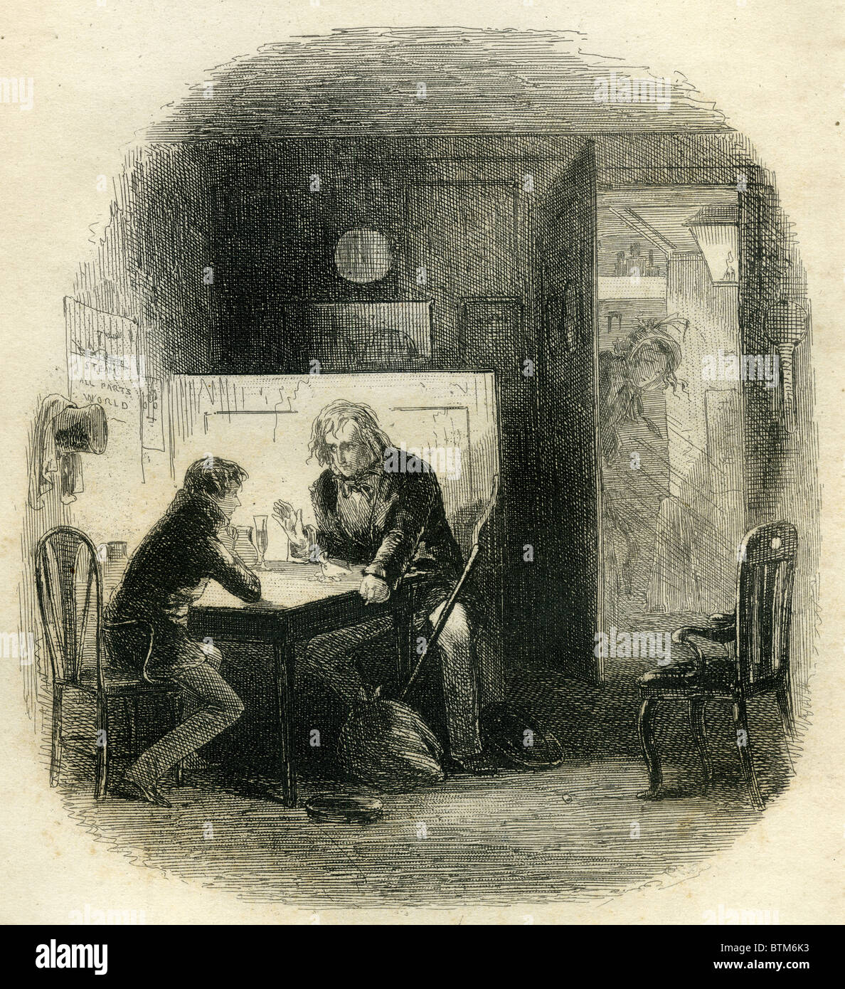 David Copperfield, Le Vagabond Banque D'Images
