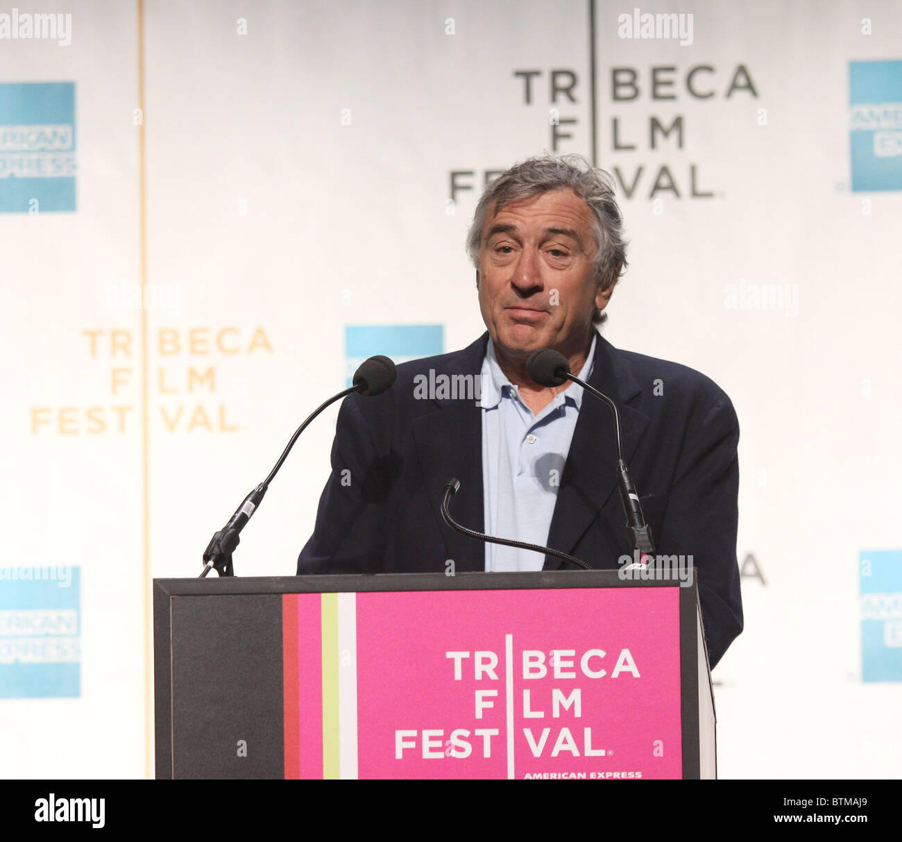 2010 Tribeca Film Festival Conférence de presse d'ouverture Banque D'Images