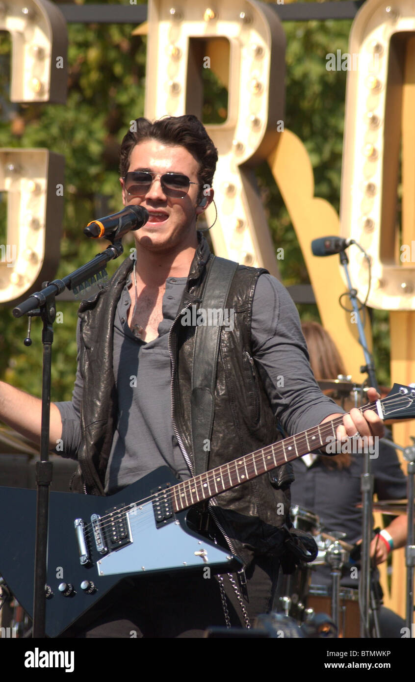 Jonas Brothers live Banque D'Images