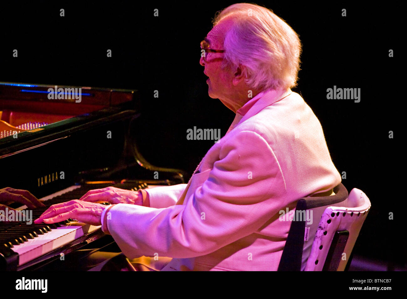 DAVE BRUBECK et son quartet interprète au festival de jazz de Monterey, Californie Banque D'Images