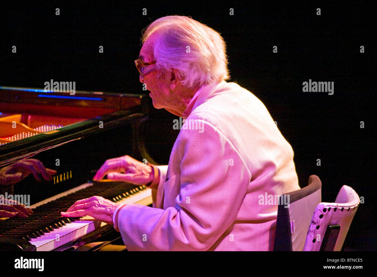 DAVE BRUBECK et son quartet interprète au festival de jazz de Monterey, Californie Banque D'Images