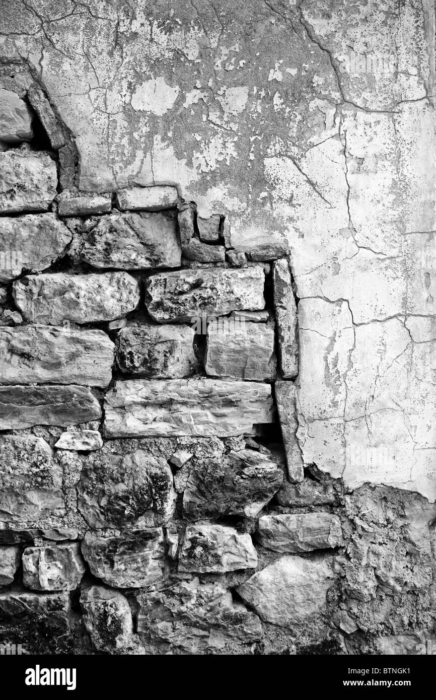 Détail de l'ancien mur à Ephèse - Turquie Banque D'Images