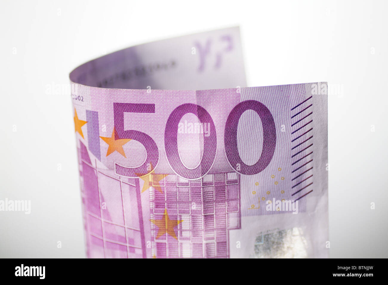 Un cinq cents Euro note Banque D'Images