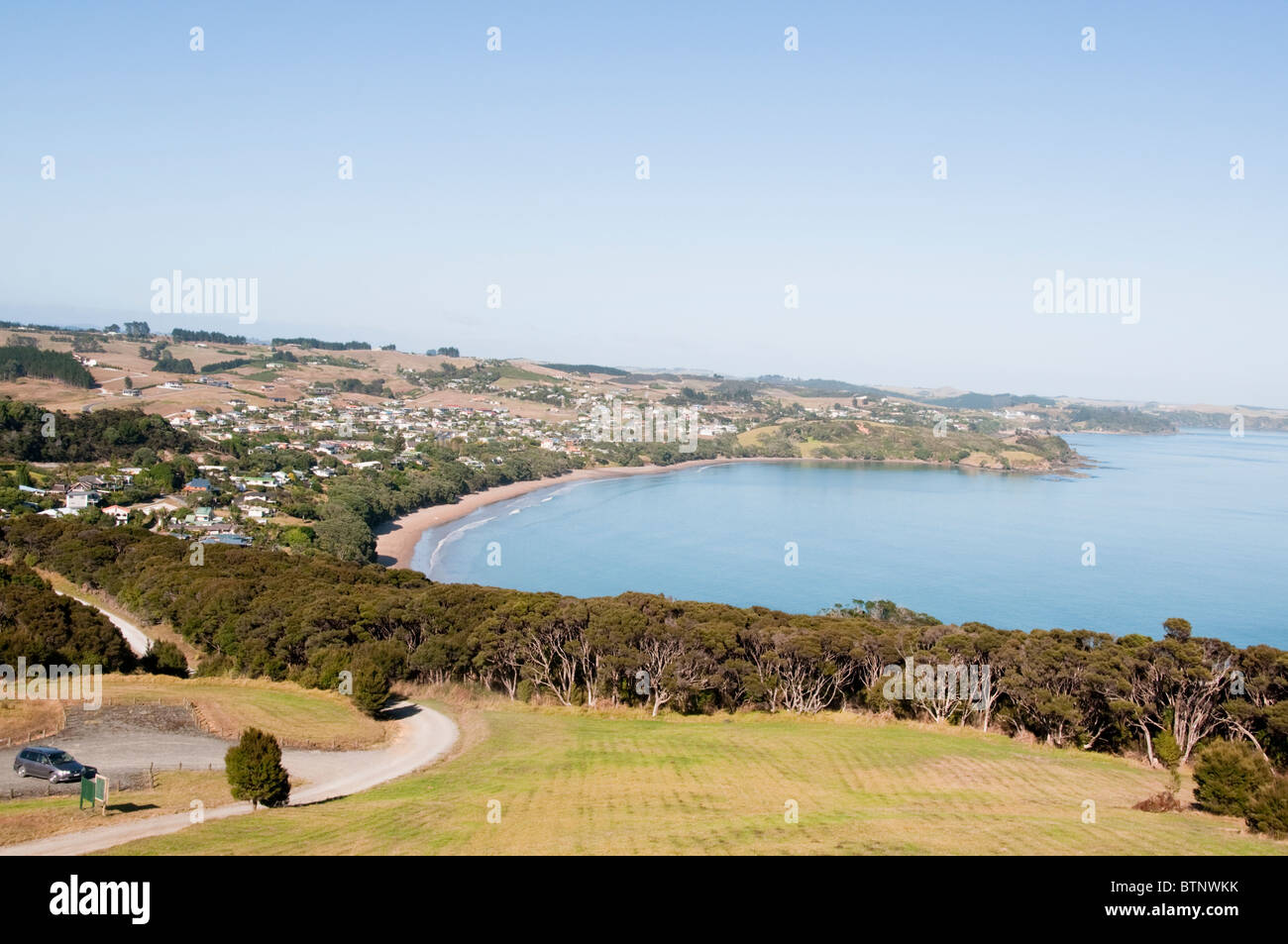 Mangonui, Port,Côte Est, Ile du Nord, Nouvelle-Zélande Banque D'Images