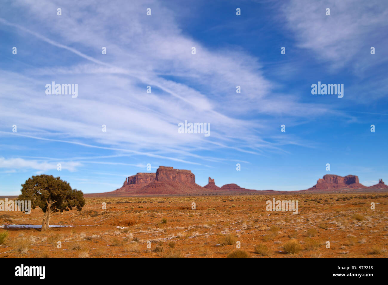 Monument Valley Navajo Tribal Park, Utah / Arizona, USA Banque D'Images