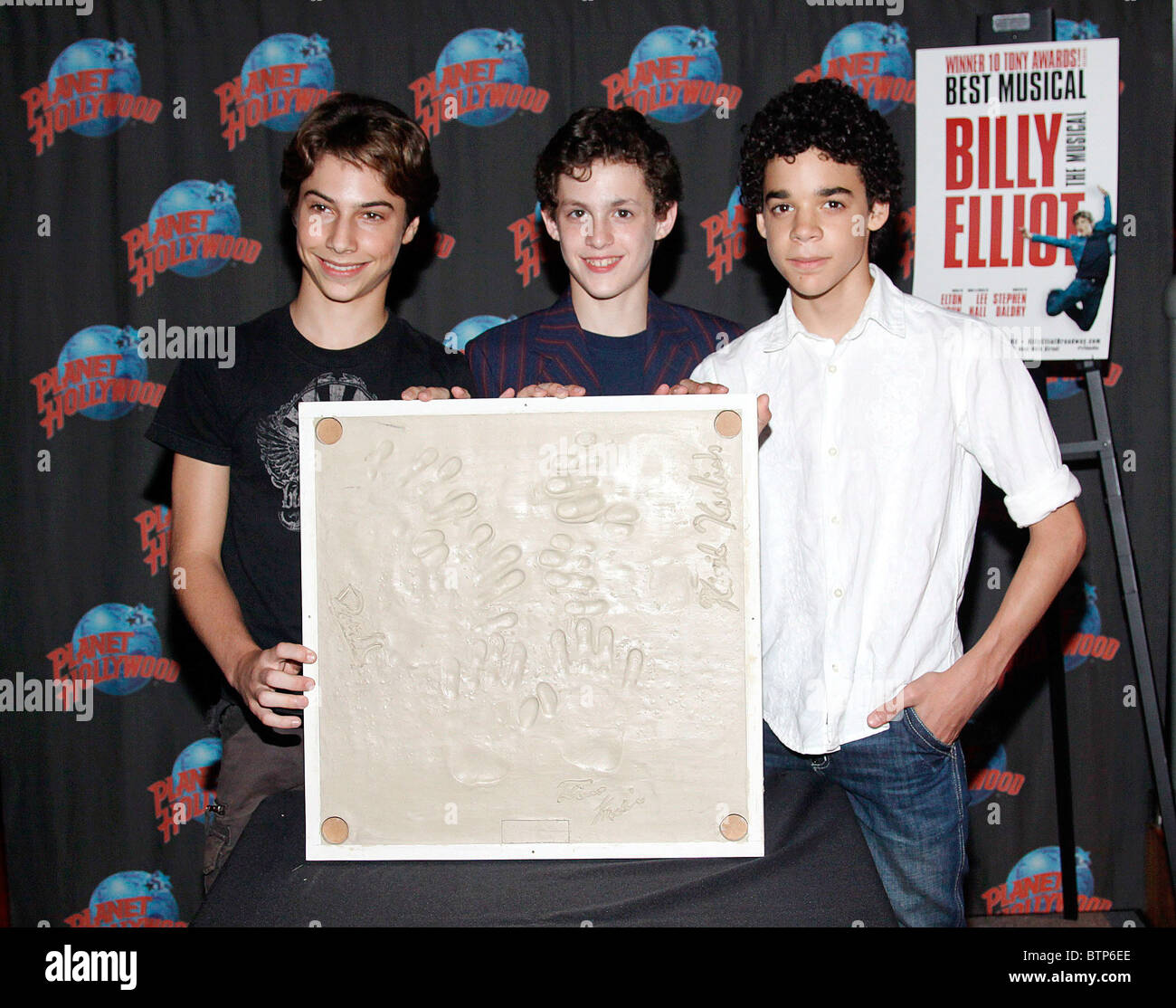 BILLY ELLIOT THE MUSICAL & Souvenirs Cérémonie Handprint Banque D'Images