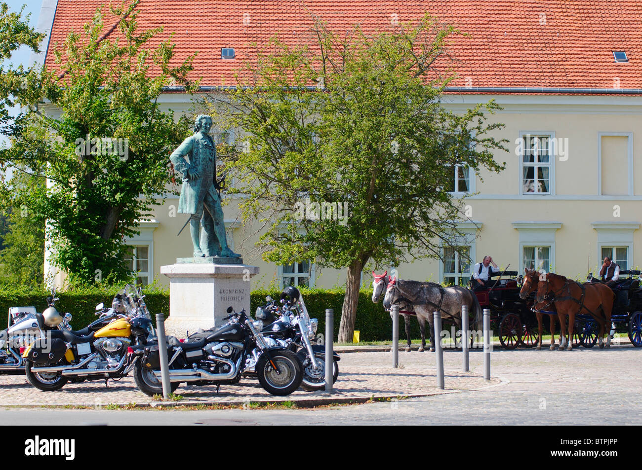 Allemagne, Brandebourg, Schloss Rheinsberg, Banque D'Images