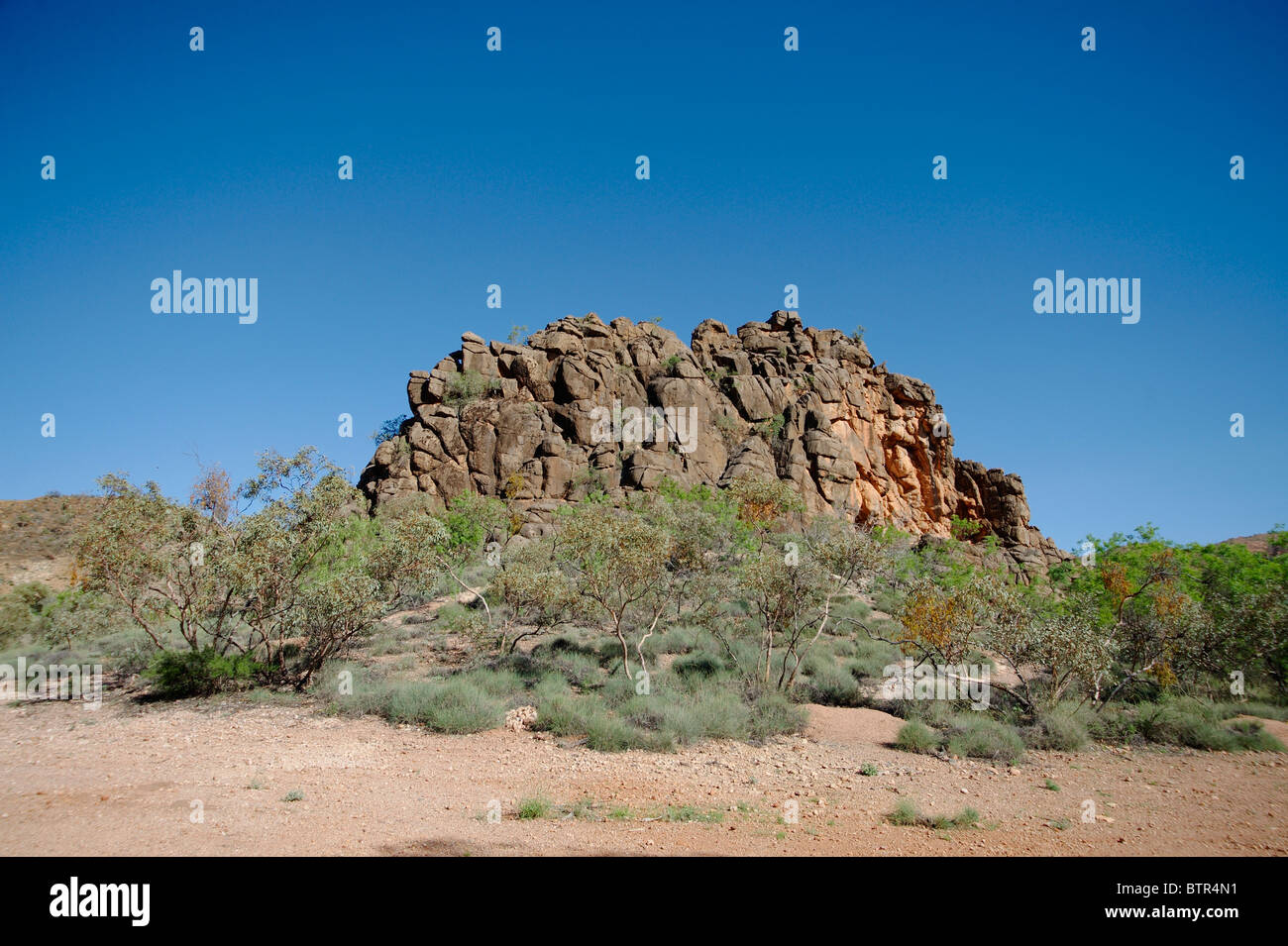 L'Australie, Corroboree Rock d'une réserve de conservation Banque D'Images