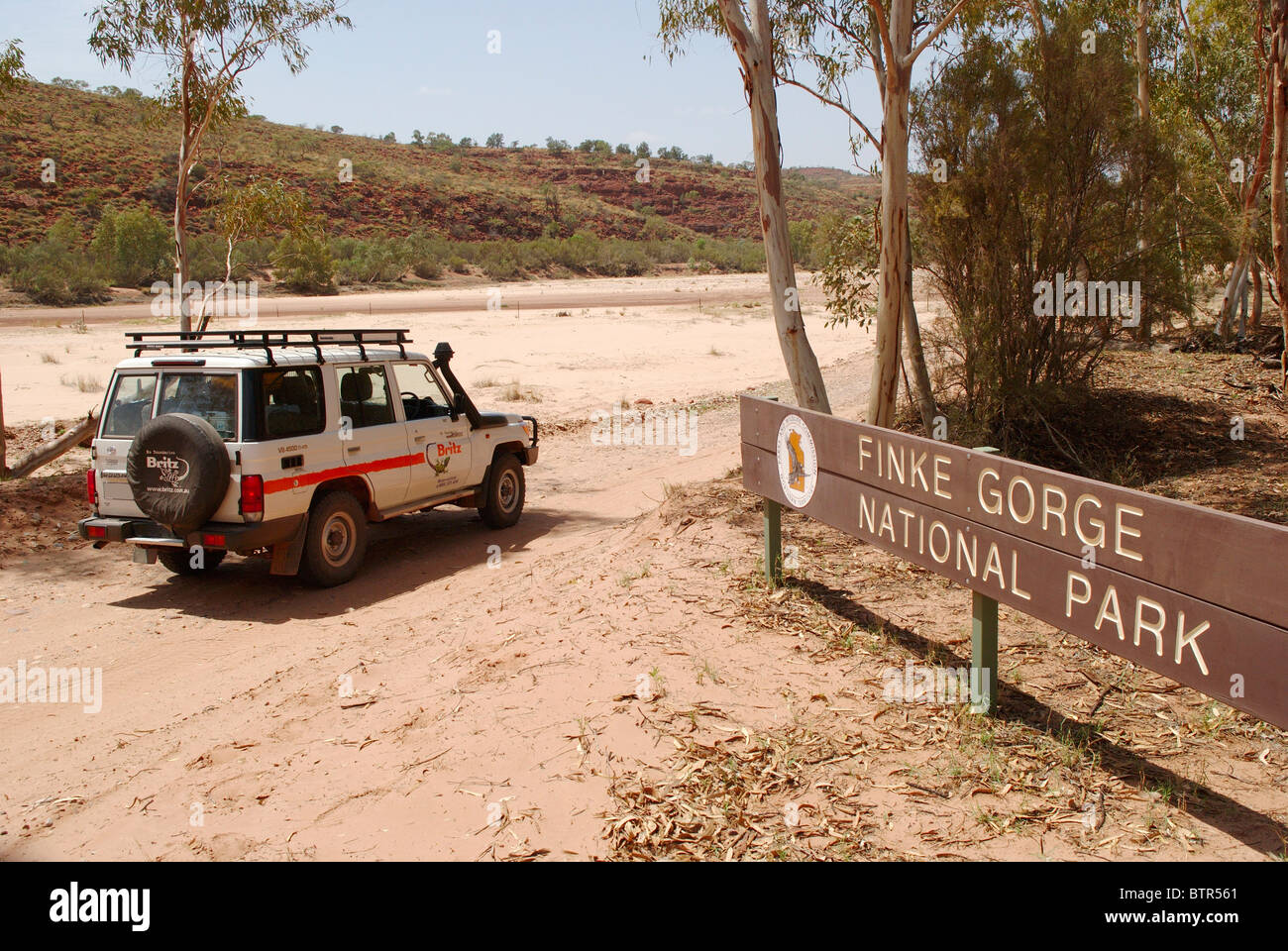 L'Australie, Territoire du Nord, Finke Gorge National Park Banque D'Images