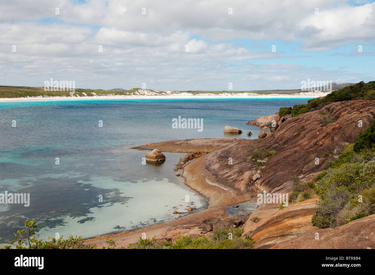 L'Australie, Esperance, Cape Le Grand National Park, vue sur Mer et Littoral Banque D'Images