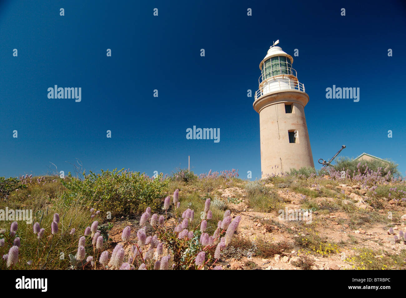L'Australie, Australie occidentale, Exmouth, Vlamingh Head Lighthouse Banque D'Images